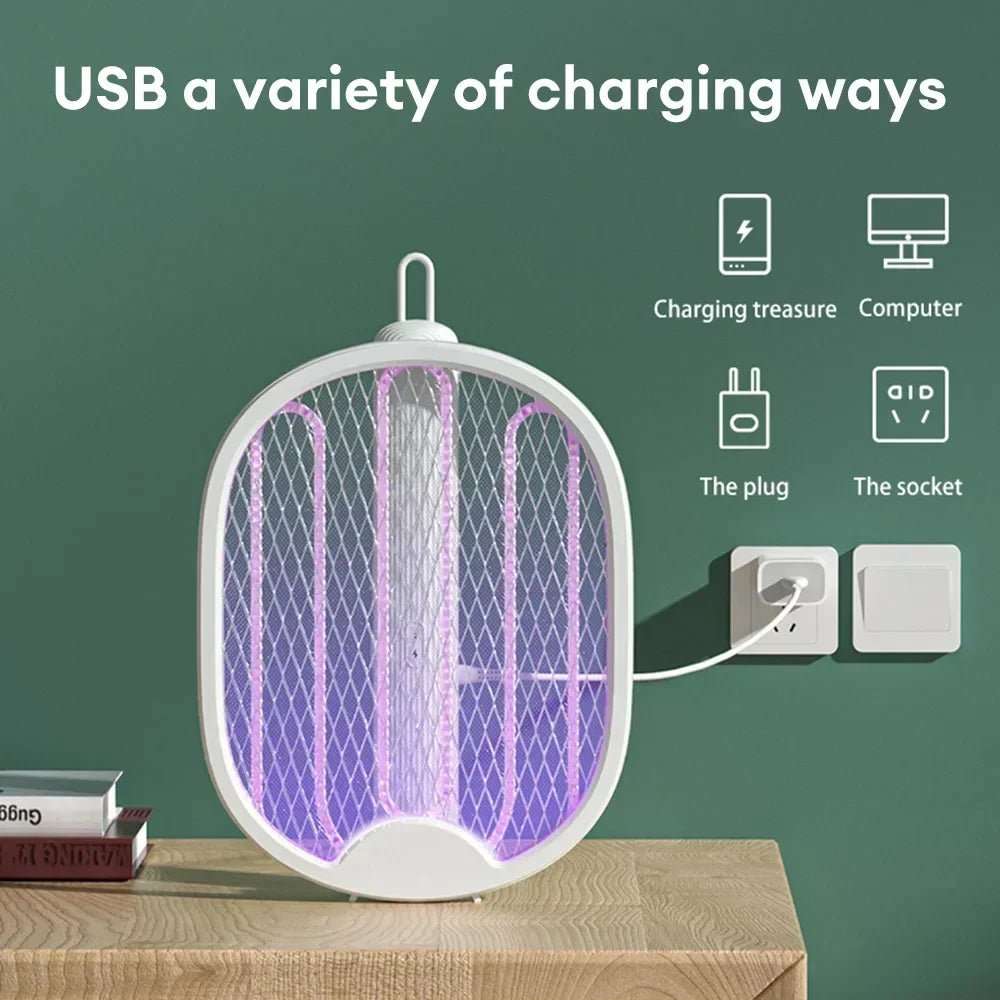 PureZap 3000™ — Electric Mosquito & Fly Swatter | Indoor & Outdoor Use - Shoppure Co
