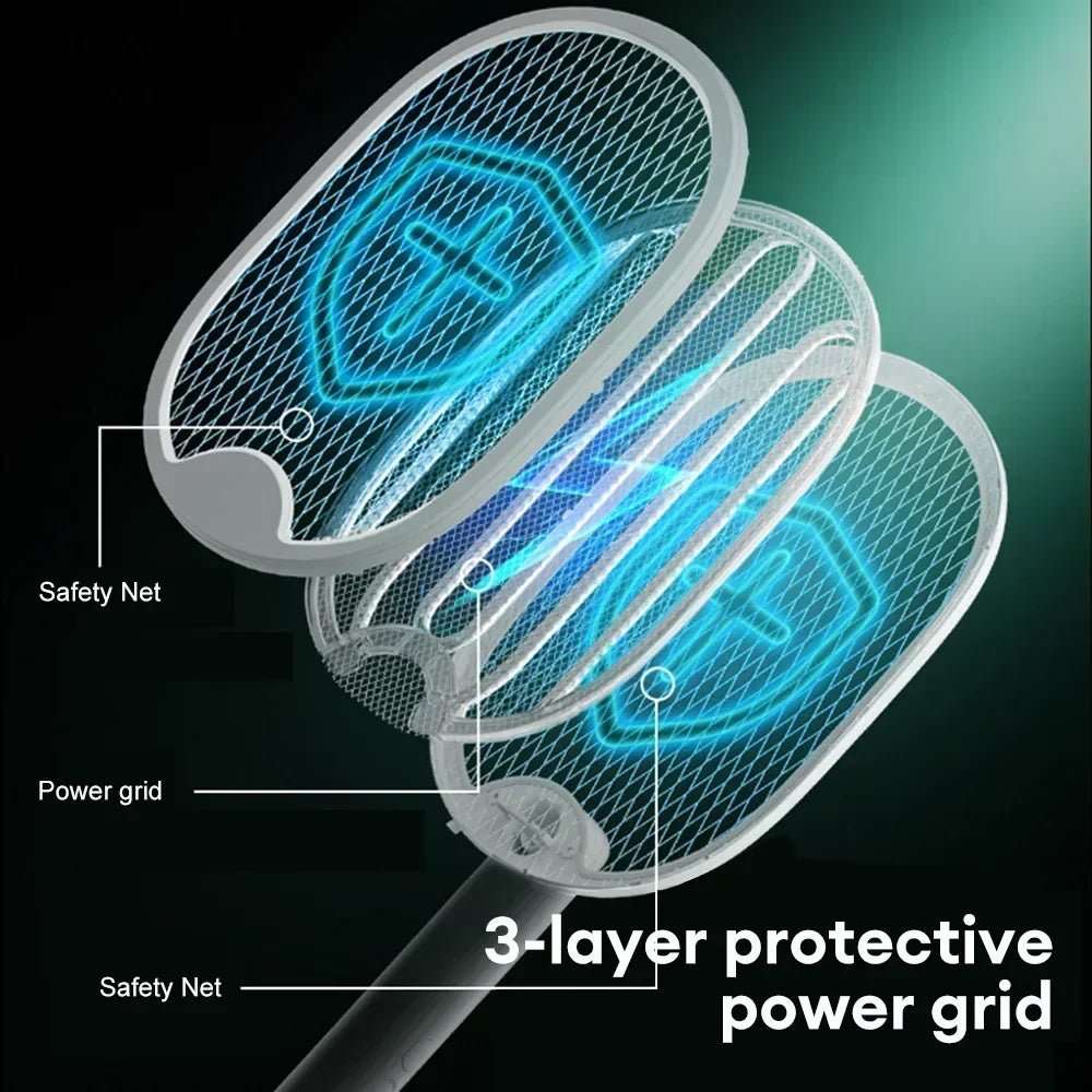 PureZap 3000™ — Electric Mosquito & Fly Swatter | Indoor & Outdoor Use - Shoppure Co